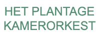 Plantage kamerorkest Logo